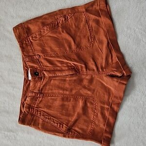 bella dahl Linen Blend Shorts
